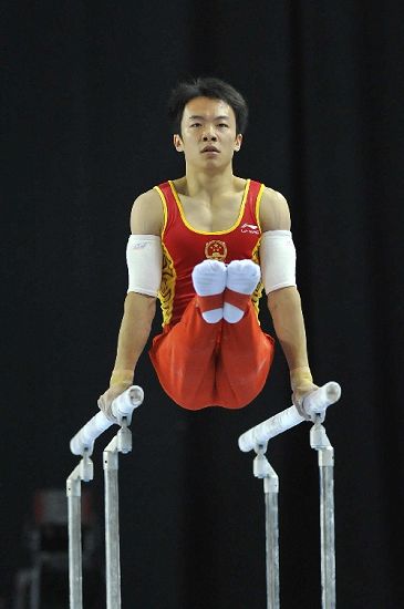立陶宛男子体操选手勇夺金牌